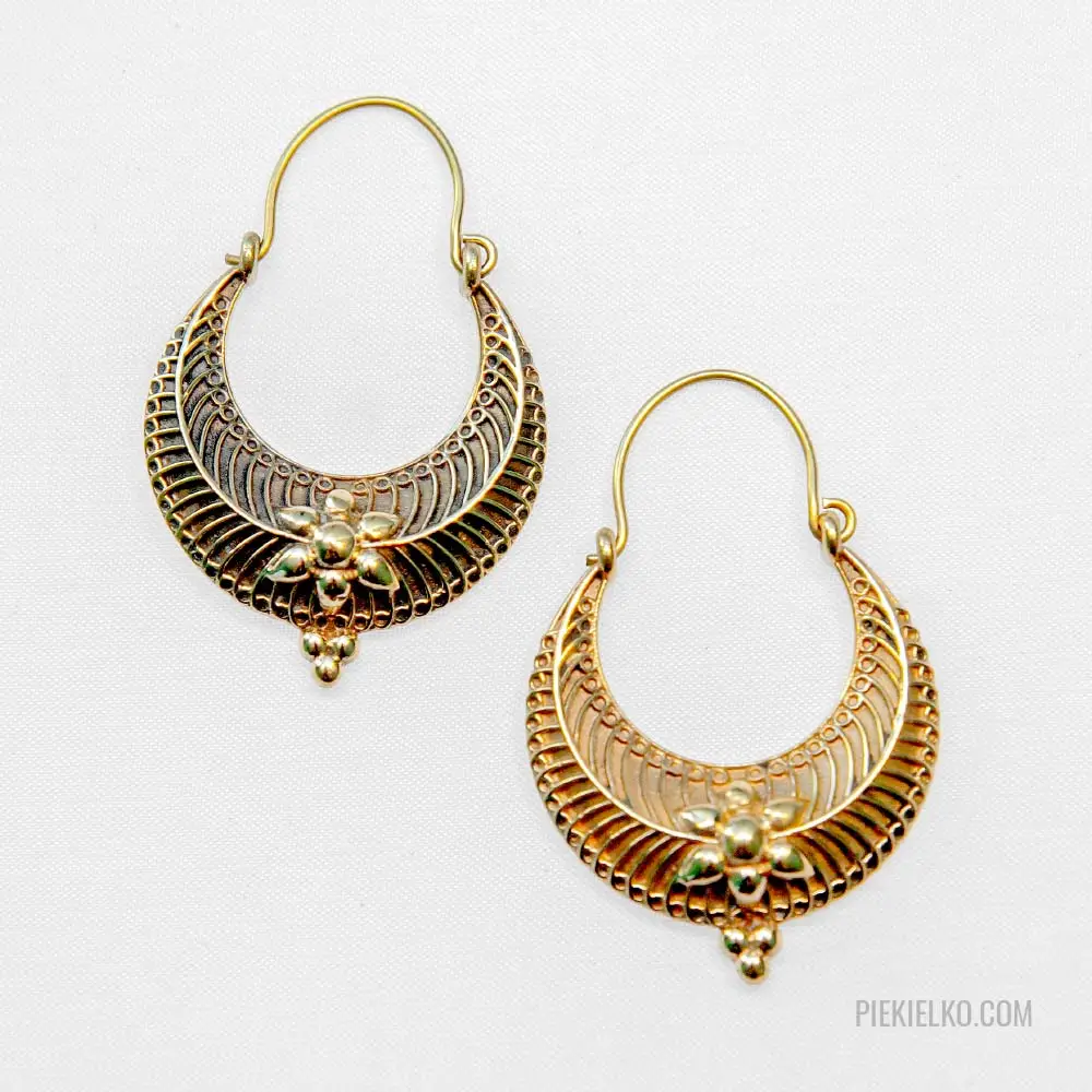 Moon earrings