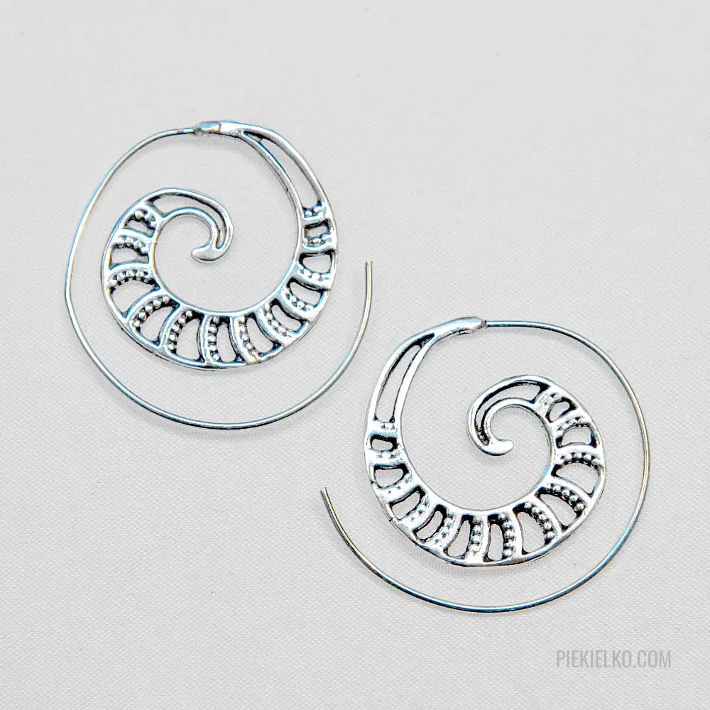 Kolczyki spiralne
