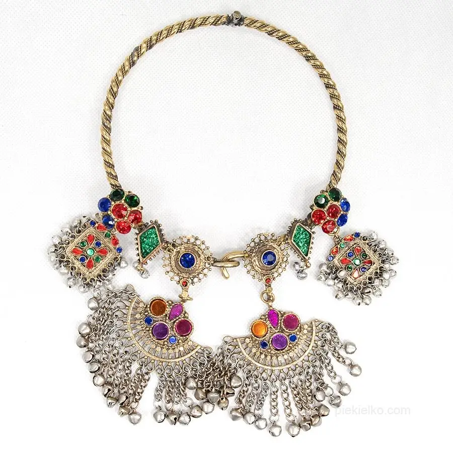 Brass necklace from the Kuchi tribe