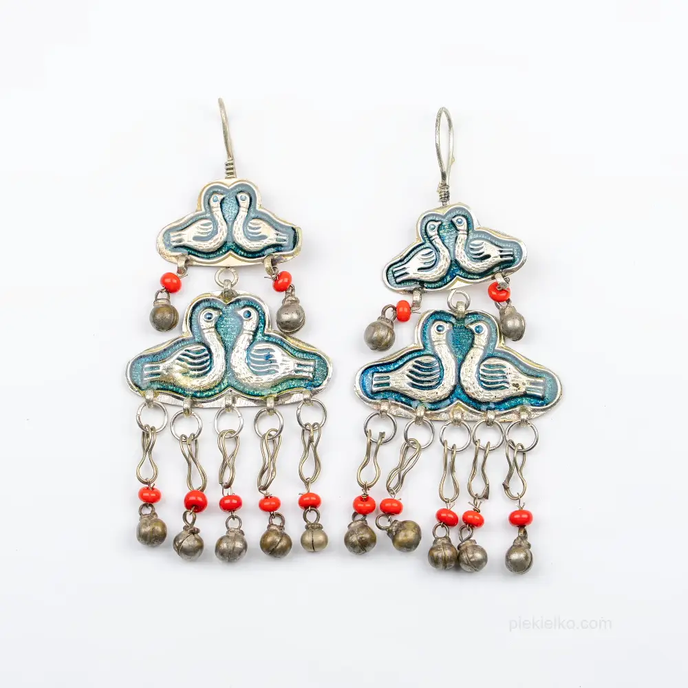 Blue Birdsong Earrings